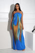 Murmur Starfish Detail Print Maxi Dress